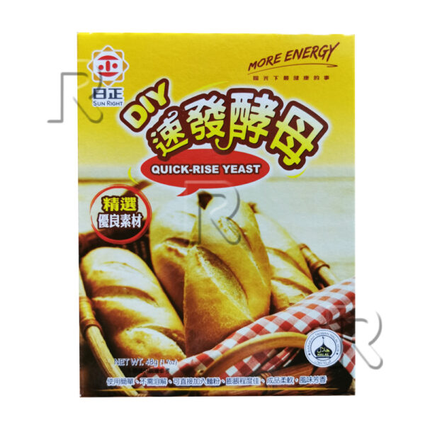Sun Right Packing SUN RIGHT QUICK-RISE YEAST POWDER - Rockman Pty Ltd