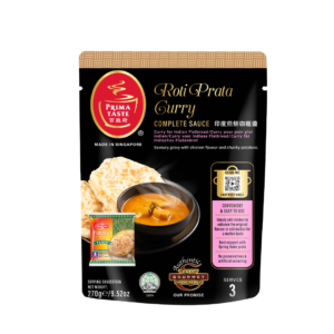 PRIMA TASTE ROTI PRATA CURRY COMPLETE SAUCE 270G