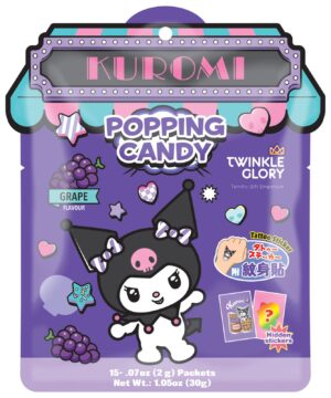 TWINKLE GLORY KUROMI POPPING CANDY GRAPE
